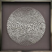 Modern 3D Shadow Box UASB1274F White Natural Wall Art Decoration