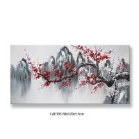 WHolesale modern canvas wall art paintings UACA6066 abstract flower oil paintings