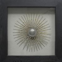 Wholesale Modern 3D Shadow Box UASB1144 Metal Wall Art